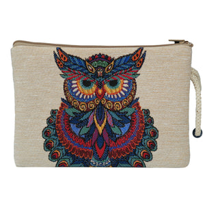 Turkish Small Pouch - Owl - Laylam.ae