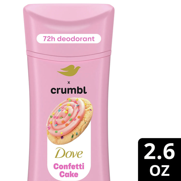 Deodorant Stick Crumbl Confetti Cake Aluminum Free