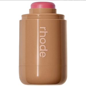 R. Beauty Blush in Sprinkles with soft pink and peach tones, packaged in a sleek makeup compact.