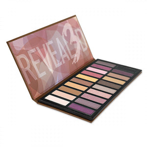 Coastal Scents Revealed 3 makeup palette with neutral and vibrant eyeshadow shades arranged in a rectangular palette.