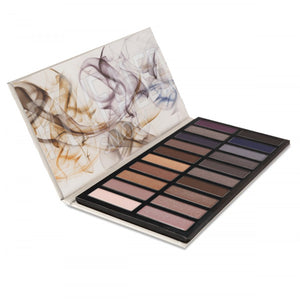Coastal Scents Revealed Smoky makeup palette with neutral and smoky eyeshadow shades displayed open.