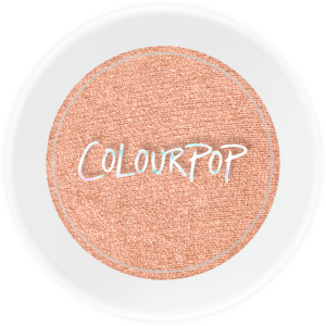 Colourpop Highly Waisted makeup highlighter with a shimmering, pressed powder finish and a natural glow.