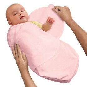 Large plain pink baby necessities by Summer Infant, soft fabric and simple design for newborn comfort.