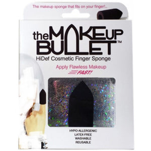The Makeup Bullet single makeup product in a sleek container, ready for application.